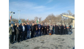تجدید میثاق جهادگران قزوین با آرمان های امام خمینی(ره) و شهدای گرانقدر
