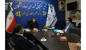 نشست مشترک رییس پارک علم و فناوری البرز و رییس شعب بانک تجارت استان برگزار شد