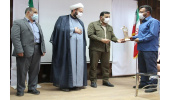 تندیس ملی فداکاری به دو تن از خانواده‌های فداکار سلامت در چهارمحال و بختیاری اهدا شد