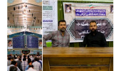 برپایی میز خدمت جهاددانشگاهی در نماز جمعه لامرد