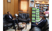 دیدار رئیس جهاددانشگاهی بوشهر با رئیس سازمان مدیریت و برنامهریزی استان