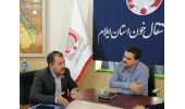 توسعه همکاریهای علمی و پژوهشی بین جهاددانشگاهی ایلام و انتقال خون استان