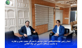 دیدار رئیس جهاددانشگاهی استان بوشهر با مدیرکل صنعت، معدن و تجارت