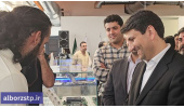 بازدید وزیر ارتباطات و فناوری اطلاعات از دستاوردها و محصولات یک شرکت دانش‌بنیان پارک علم و فناوری البرز جهاددانشگاهی
