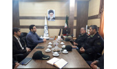 بازدید معاون اجتماعی نیروی انتظامی استان از جهاددانشگاهی قزوین
