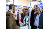 بازدید وزیر تعاون، کار و رفاه اجتماعی از غرفه سازمان تجاری سازی در اولین نمایشگاه بین المللی کارایران