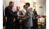 تجلیل از دو جهادگر هرمزگانی در سیزدهمین جشنواره حضرت علی اکبر(ع)