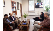 نشست مشترک رییس جهاددانشگاهی همدان با مدیرکل صدا و سیمای استان