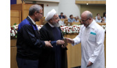 شرکت دانش بنیان مرکز رشد جهاددانشگاهی آذربایجان غربی از رییس جمهور تندیس و لوح تقدیر دریافت کرد