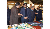 بازدید استاندار اردبیل از غرفه جهاددانشگاهی در نمایشگاه دستاوردهای پژوهشی استان