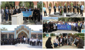 تجدید میثاق جهادگران جهاددانشگاهی اردبیل، صنعتی اصفهان، قم، گیلان، قزوین و استان مرکزی با شهدا