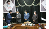 تجلیل از مولفان کتاب حوزه کودک انتشارات جهاددانشگاهی اردبیل