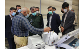 بازدید فرمانده سپاه امام حسن مجتبی (ع) استان البرز از مجتمع تحقیقاتی شهدای جهاددانشگاهی