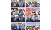 حضور اعضای جهاددانشگاهی لرستان در مراسم تشییع شهدای حمله رژیم صهیونیستی به خرمآباد